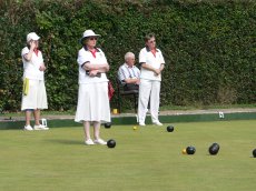 Ladies Pairs final