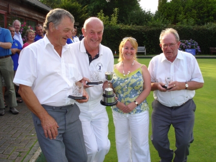 Jubilee triples runners-up from Buxted Park
